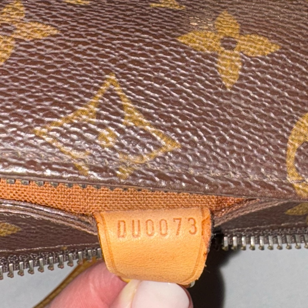 Louis Vuitton Cabas Piano Shoulder Tote Bag LV Monogram Purse Vintage EUC - Picture 4 of 15
